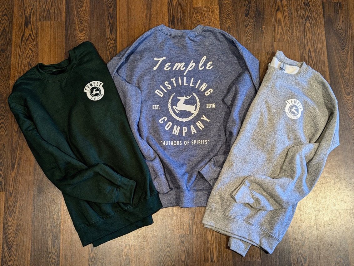 Temple Distilling Unisex Crewneck