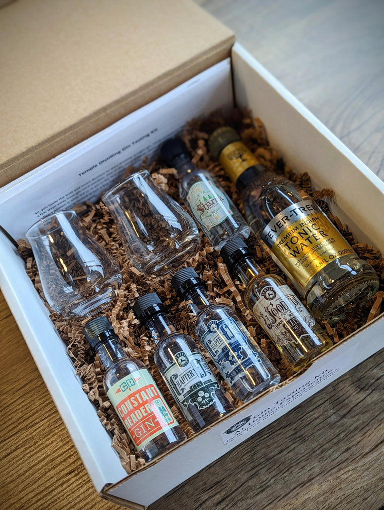 Gin Tasting Kit Distilling Experience At-Home Temple Company 